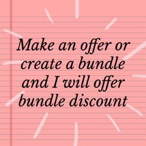 Bundle discounts available